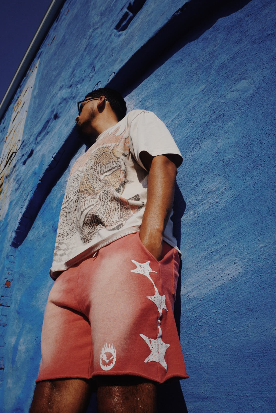 Murcielago “Interstellar” Stonewash Shorts
