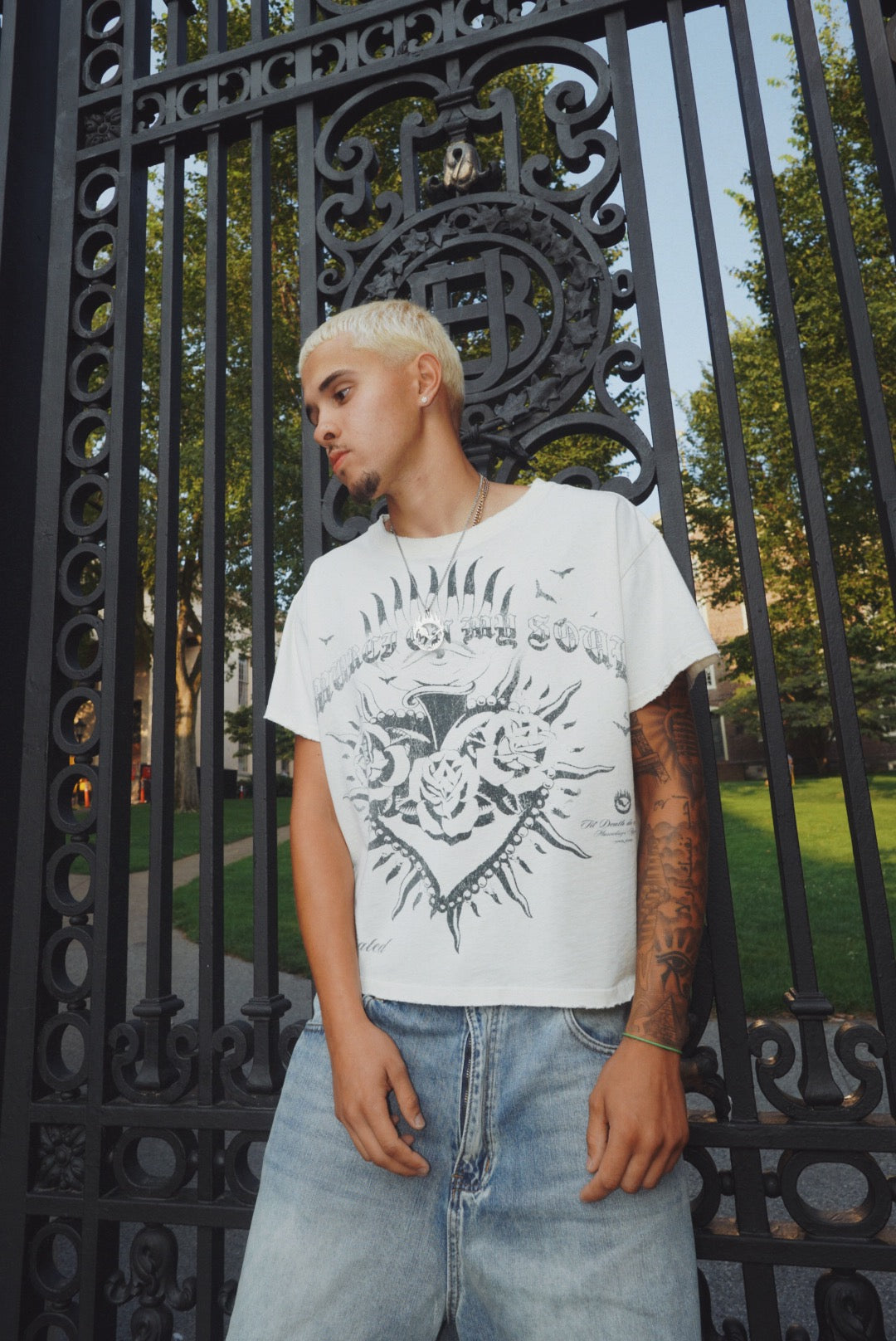 Beige Sacred Soul T-Shirt
