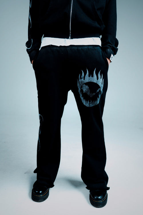 Black 'Murci' Bootcut Pant