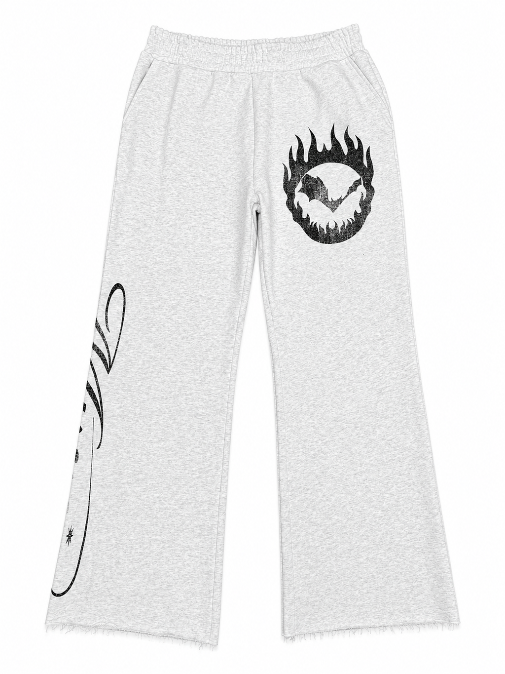 Light Heather Grey 'Murci' Bootcut Pant