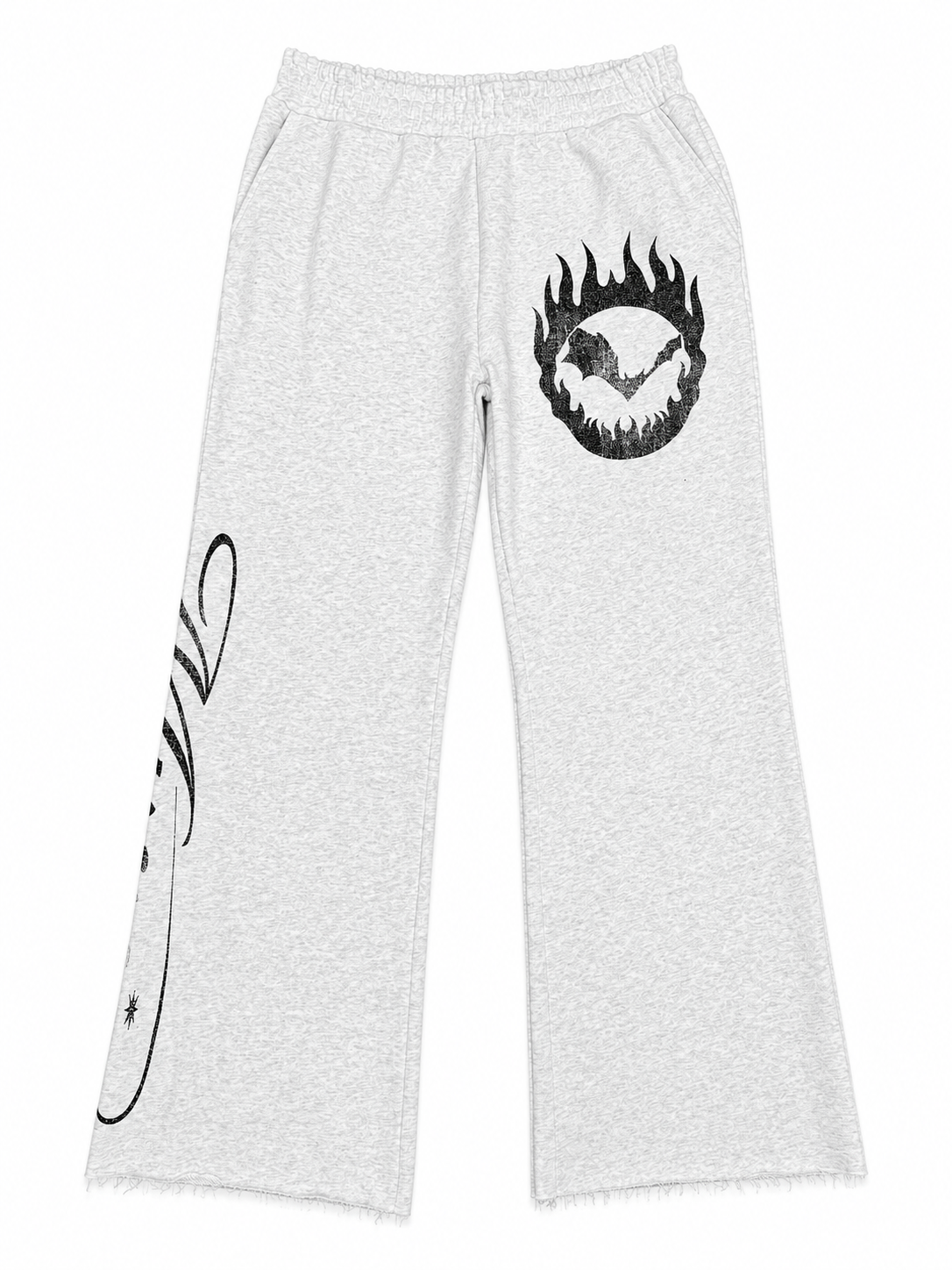 Light Heather Grey 'Murci' Bootcut Pant