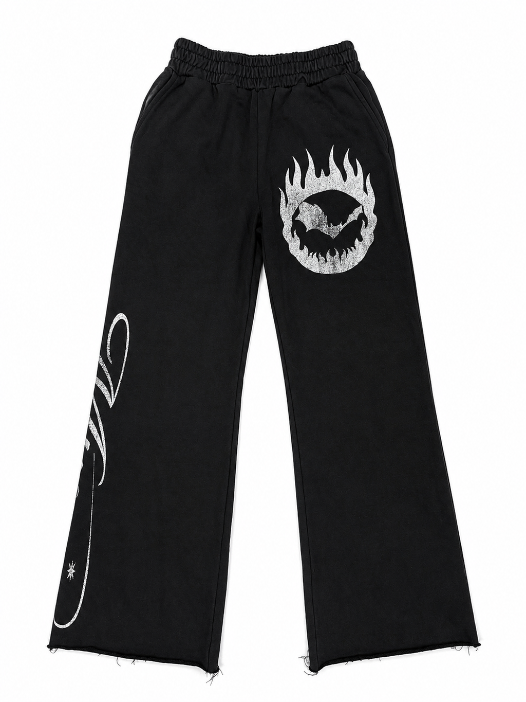 Black 'Murci' Bootcut Pant