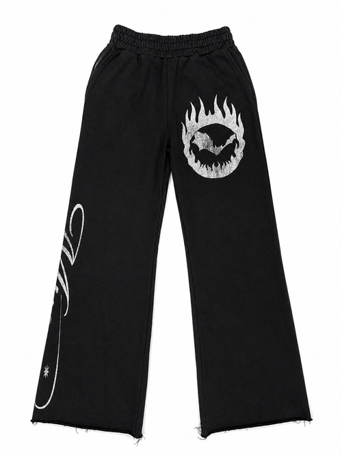 Black 'Murci' Bootcut Pant